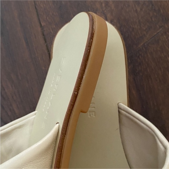 Everlane Shoes The Day Crossover Cream Sandals New size 5 - Picture 7 of 9